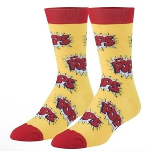 NWT! Corn Pops Men's Crazy Socks 6-12